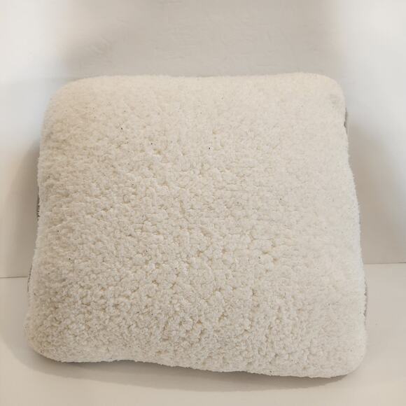 CUDDL DUDS KOHLS Novelty Print Throw Pillow Snowman Christmas Winter 16" x 18" - Picture 3 of 8